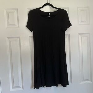 Amazon Black T-Shirt Dress, Size Small